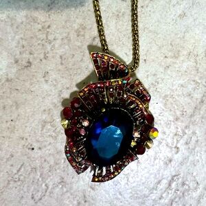 Vintage Fashion Jewelry Rhinestone Necklace